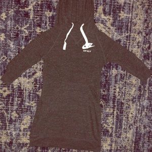 Dark grey Nike sweater dress worn once.